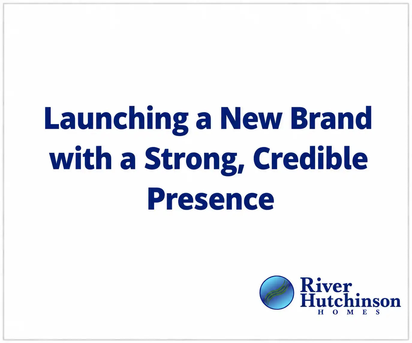 River Hutchinson Homes logo
